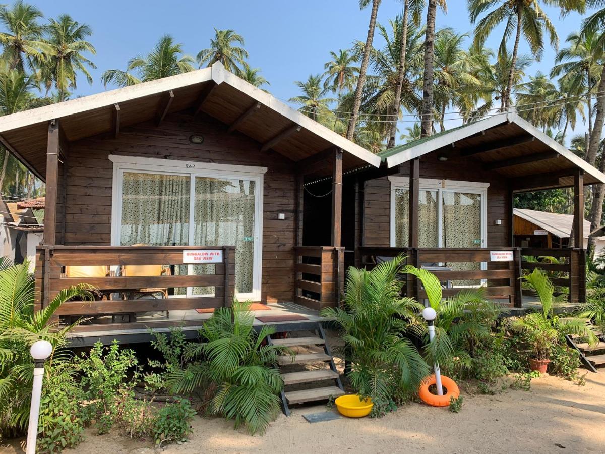 Roundcube Beach Bungalows Bãi biển Bãi biển Palolem Ngoại thất bức ảnh