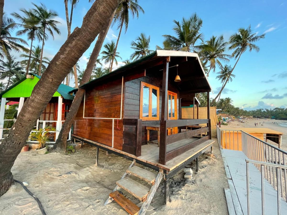 Roundcube Beach Bungalows Bãi biển Bãi biển Palolem Ngoại thất bức ảnh