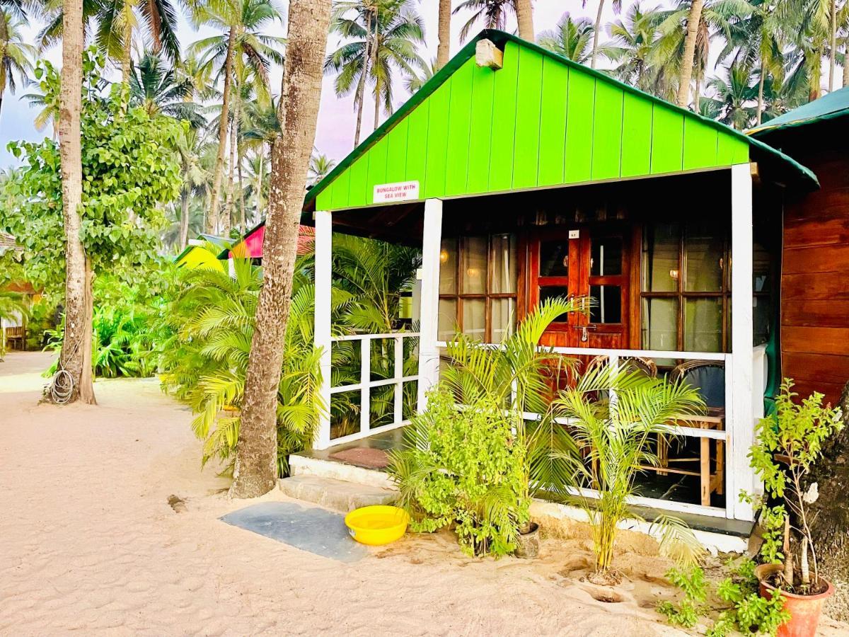 Roundcube Beach Bungalows Bãi biển Bãi biển Palolem Ngoại thất bức ảnh