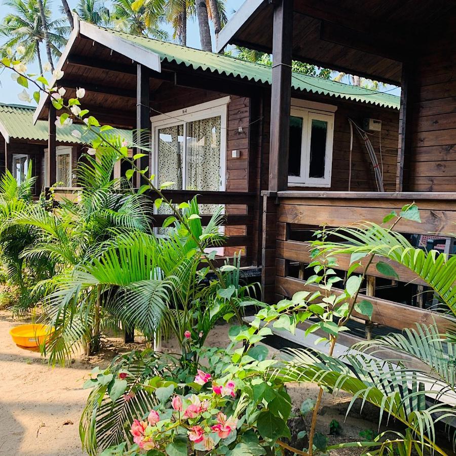 Roundcube Beach Bungalows Bãi biển Bãi biển Palolem Ngoại thất bức ảnh