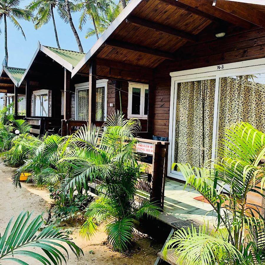 Roundcube Beach Bungalows Bãi biển Bãi biển Palolem Ngoại thất bức ảnh