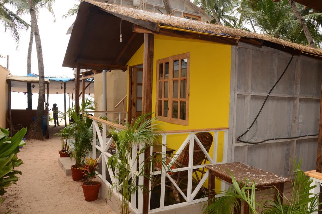 Roundcube Beach Bungalows Bãi biển Bãi biển Palolem Ngoại thất bức ảnh