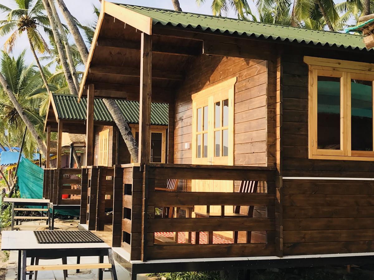 Roundcube Beach Bungalows Bãi biển Bãi biển Palolem Ngoại thất bức ảnh