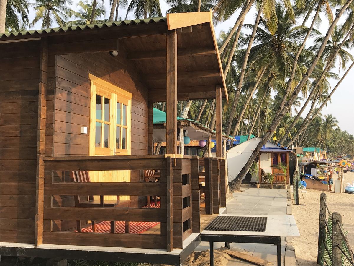 Roundcube Beach Bungalows Bãi biển Bãi biển Palolem Ngoại thất bức ảnh