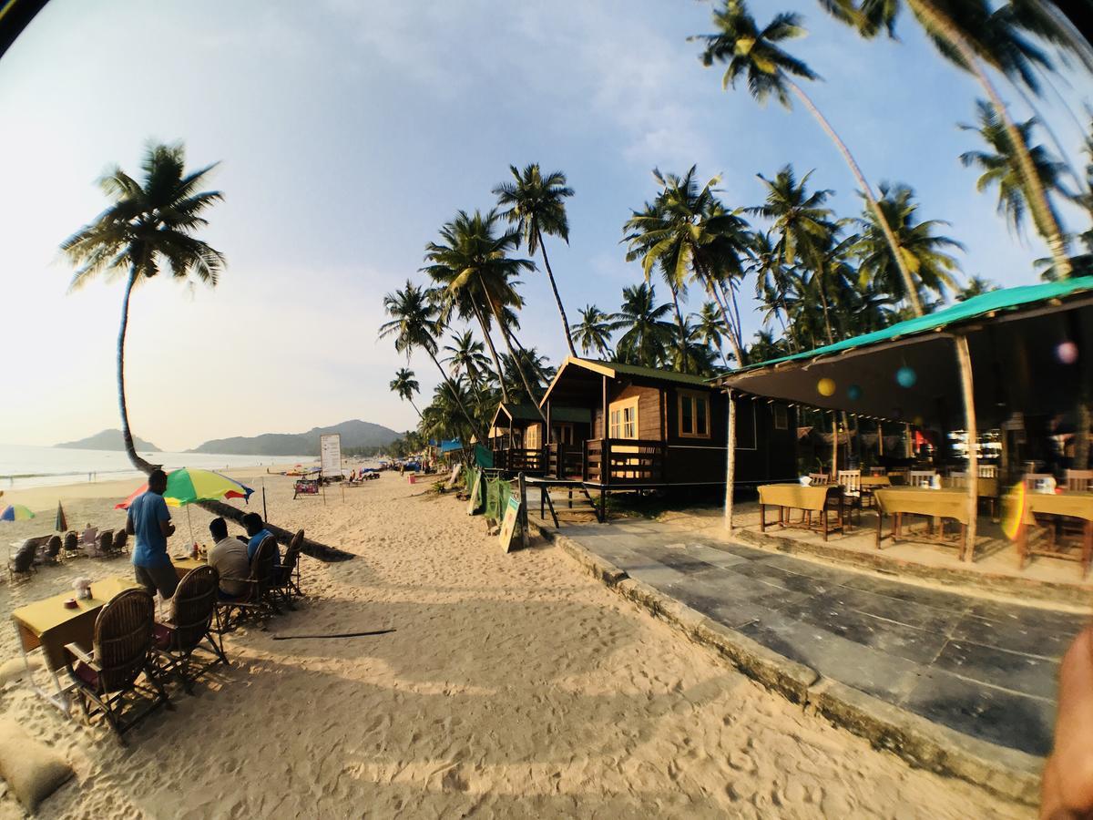 Roundcube Beach Bungalows Bãi biển Bãi biển Palolem Ngoại thất bức ảnh