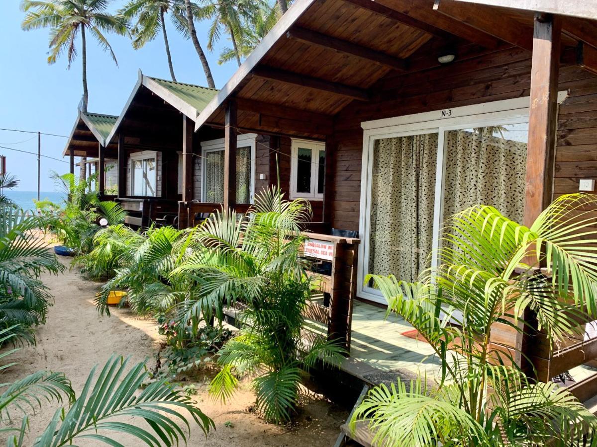 Roundcube Beach Bungalows Bãi biển Bãi biển Palolem Ngoại thất bức ảnh