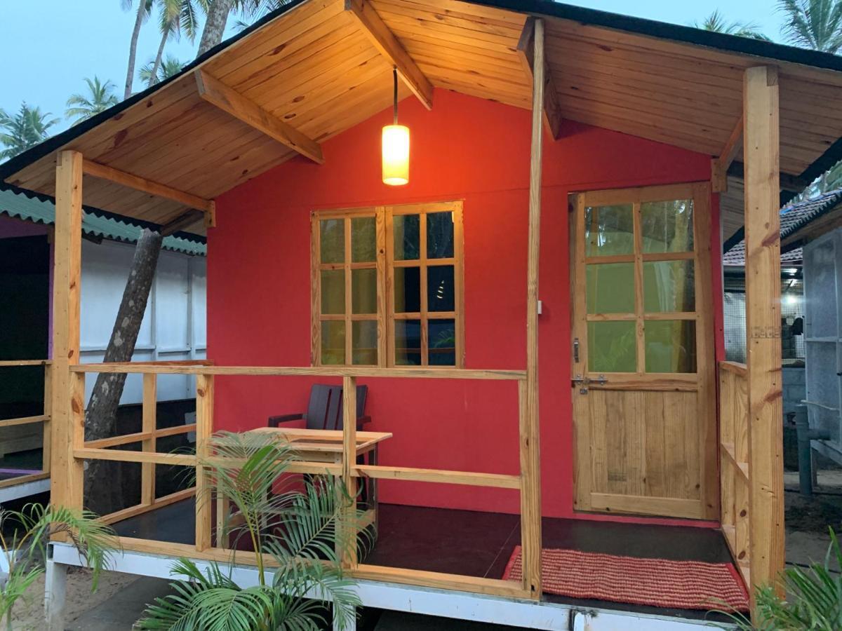 Roundcube Beach Bungalows Bãi biển Bãi biển Palolem Ngoại thất bức ảnh