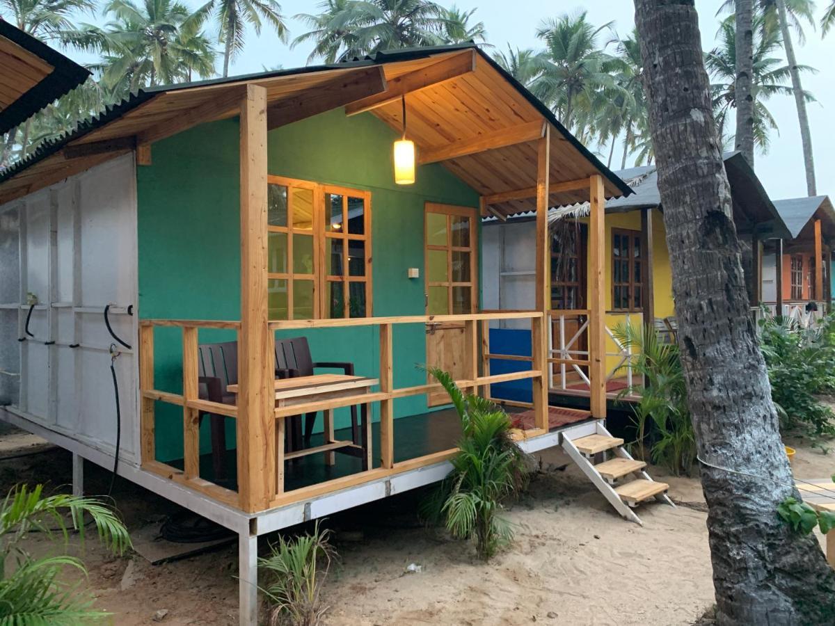 Roundcube Beach Bungalows Bãi biển Bãi biển Palolem Ngoại thất bức ảnh