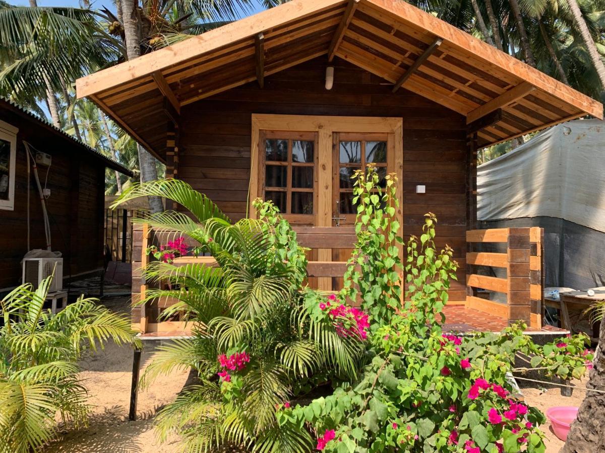 Roundcube Beach Bungalows Bãi biển Bãi biển Palolem Ngoại thất bức ảnh