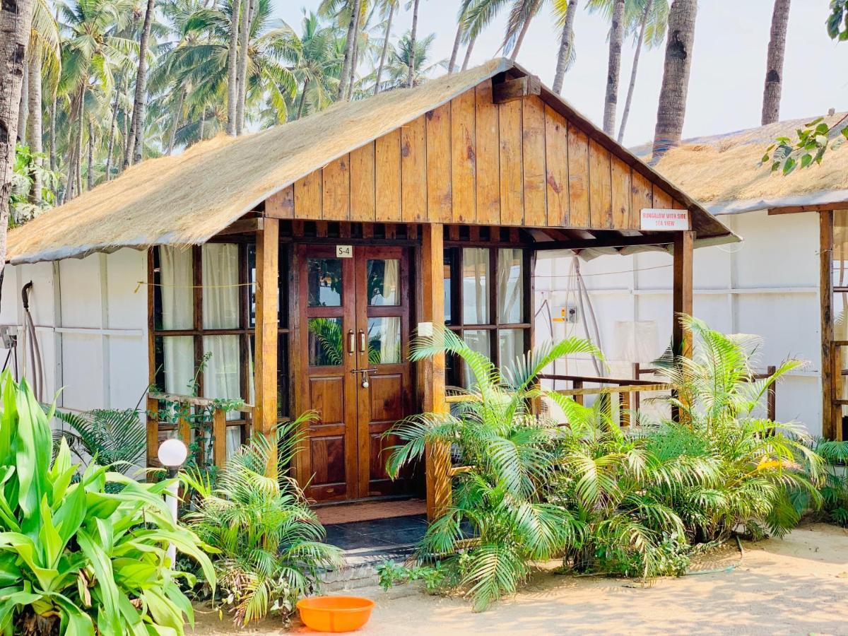 Roundcube Beach Bungalows Bãi biển Bãi biển Palolem Ngoại thất bức ảnh